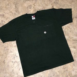 Vintage Tommy Hilfiger Green Spell Out Shirt XL